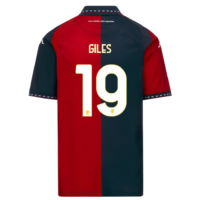 Danxen Criança Camisola Heidi Giles #19 Vermelho Preto Branco Principal 2026/27 Camisa Brasil