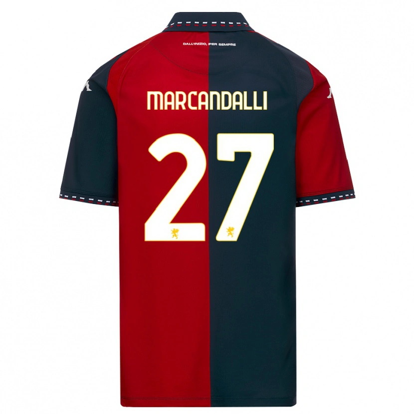 Danxen Criança Camisola Alessandro Marcandalli #27 Vermelho Preto Branco Principal 2026/27 Camisa Brasil