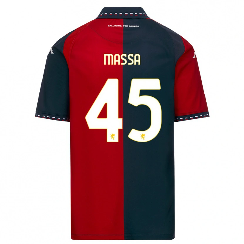Danxen Criança Camisola Alessandra Massa #45 Vermelho Preto Branco Principal 2026/27 Camisa Brasil