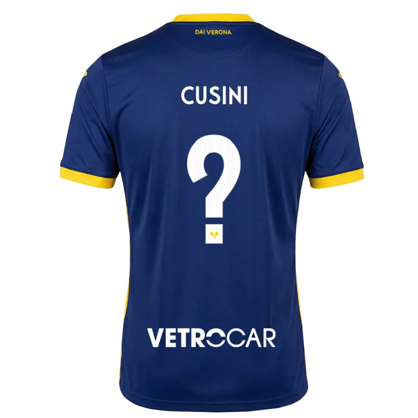 Danxen Criança Camisola Christian Cusini #0 Azul Real Amarelo Branco Principal 2026/27 Camisa Brasil