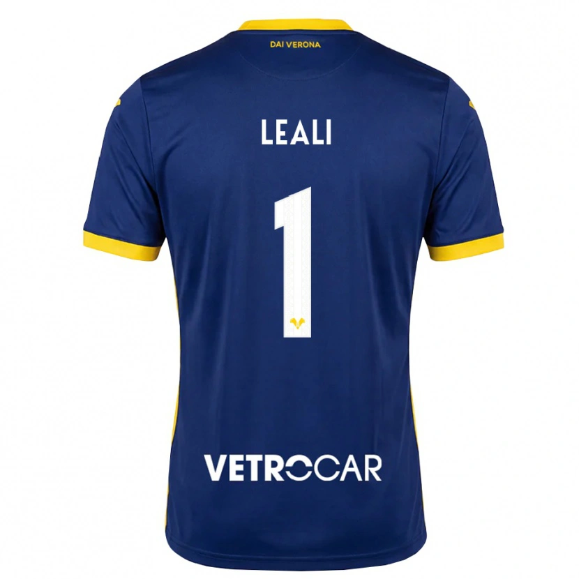 Danxen Criança Camisola Nicola Leali #1 Azul Real Amarelo Branco Principal 2026/27 Camisa Brasil