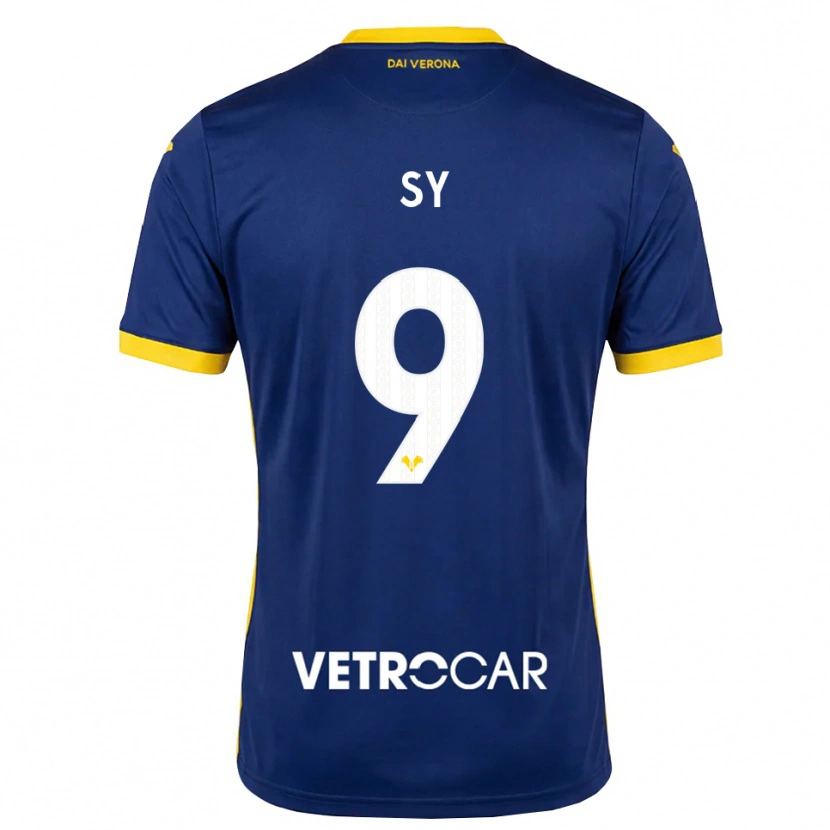 Danxen Criança Camisola Samba Sy #9 Azul Real Amarelo Branco Principal 2026/27 Camisa Brasil