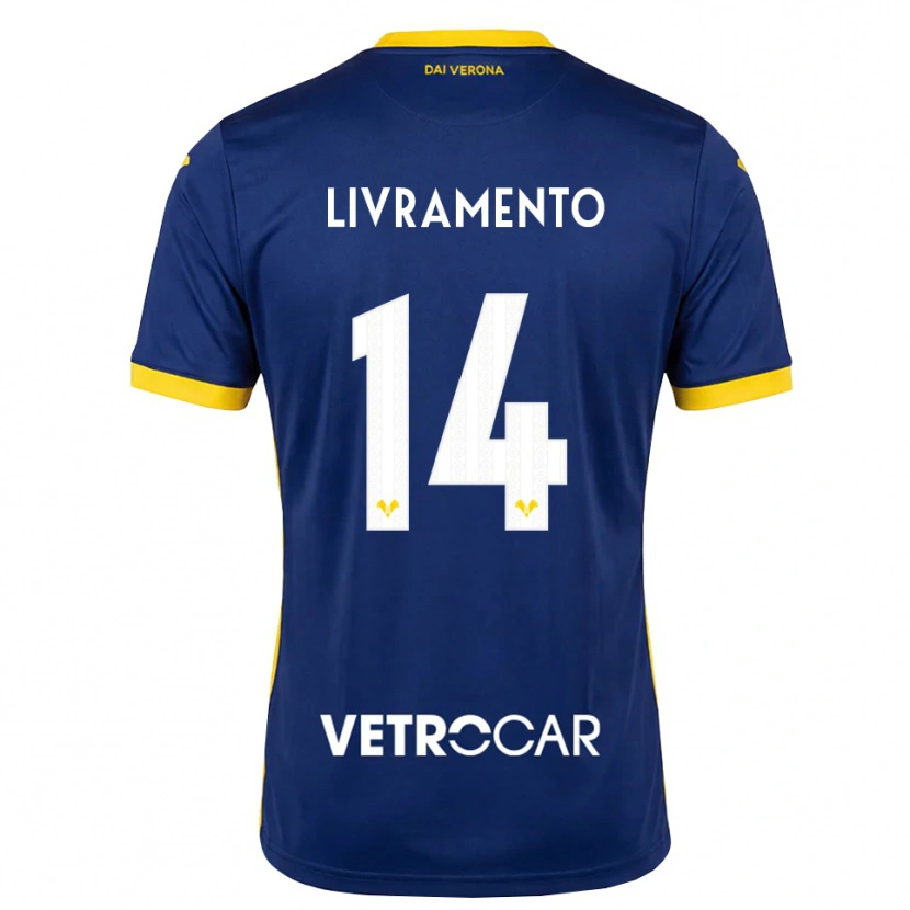 Danxen Criança Camisola Dailon Livramento #14 Azul Real Amarelo Branco Principal 2026/27 Camisa Brasil