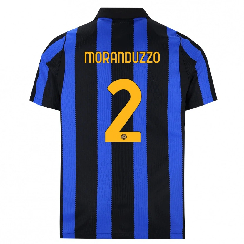 Danxen Criança Camisola Nicolo Moranduzzo #2 Preto Azul Amarelo Principal 2026/27 Camisa Brasil