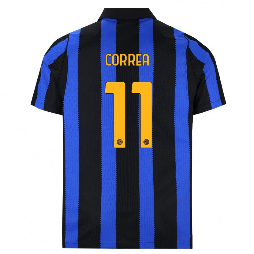 Danxen Criança Camisola Joaquin Correa #11 Preto Azul Amarelo Principal 2026/27 Camisa Brasil