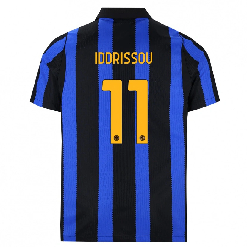 Danxen Criança Camisola Jamal Iddrissou #11 Preto Azul Amarelo Principal 2026/27 Camisa Brasil