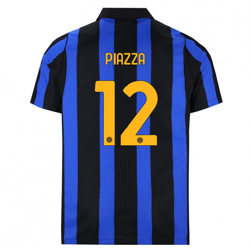 Danxen Criança Camisola Alessia Piazza #12 Preto Azul Amarelo Principal 2026/27 Camisa Brasil