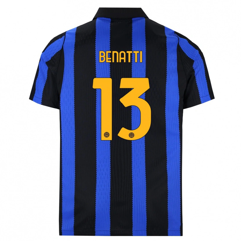 Danxen Criança Camisola Tommaso Benatti #13 Preto Azul Amarelo Principal 2026/27 Camisa Brasil