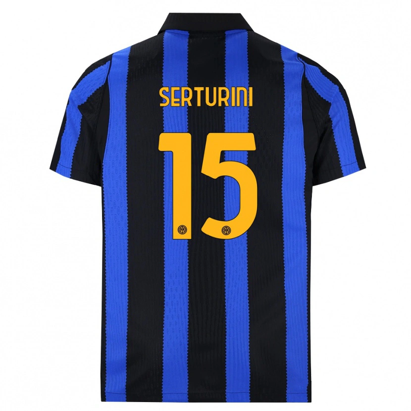 Danxen Criança Camisola Annamaria Serturini #15 Preto Azul Amarelo Principal 2026/27 Camisa Brasil