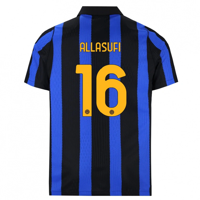 Danxen Criança Camisola Mattias Allasufi #16 Preto Azul Amarelo Principal 2026/27 Camisa Brasil