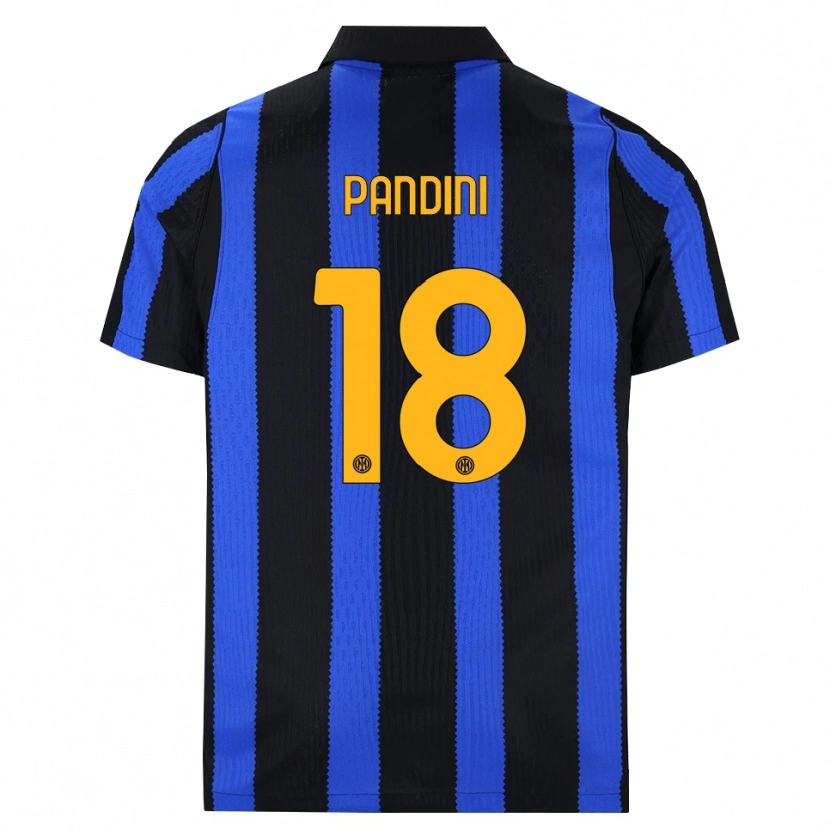 Danxen Criança Camisola Marta Pandini #18 Preto Azul Amarelo Principal 2026/27 Camisa Brasil
