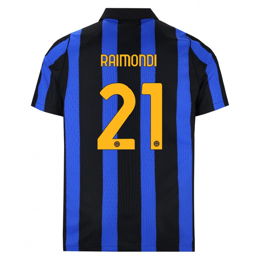 Danxen Criança Camisola Paolo Raimondi #21 Preto Azul Amarelo Principal 2026/27 Camisa Brasil