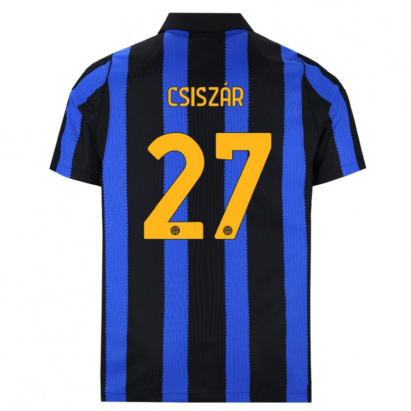 Danxen Criança Camisola Henrietta Csiszár #27 Preto Azul Amarelo Principal 2026/27 Camisa Brasil