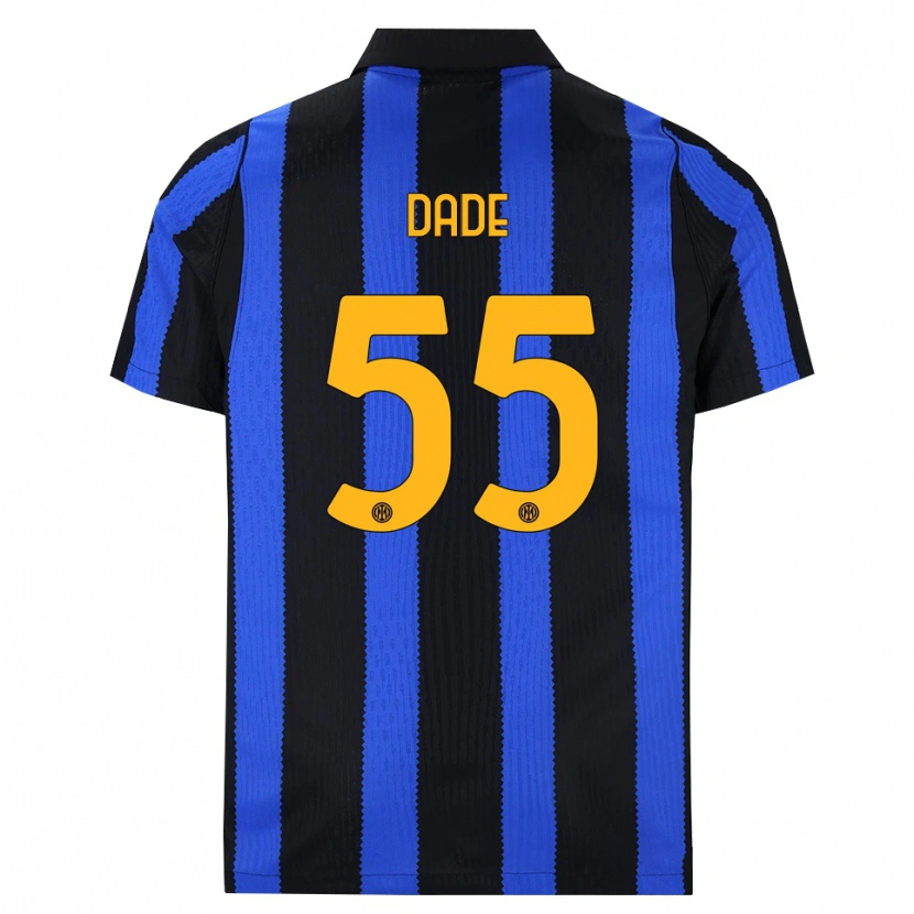 Danxen Criança Camisola Emmanuel Dade #55 Preto Azul Amarelo Principal 2026/27 Camisa Brasil