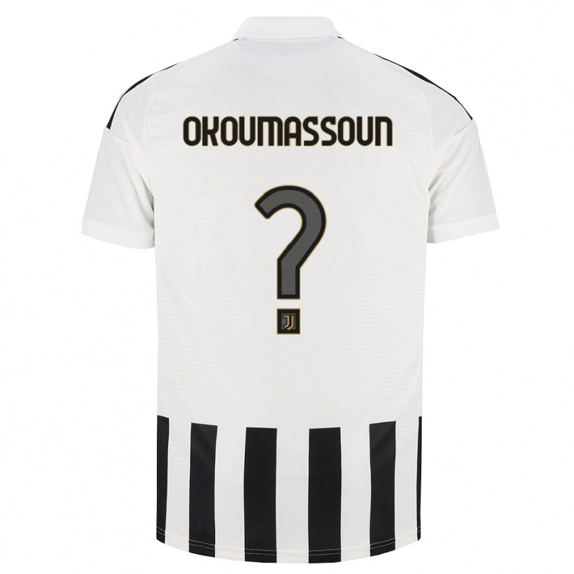 Danxen Criança Camisola Ismaele Okoumassoun #0 Preto Branco Marrom Principal 2026/27 Camisa Brasil