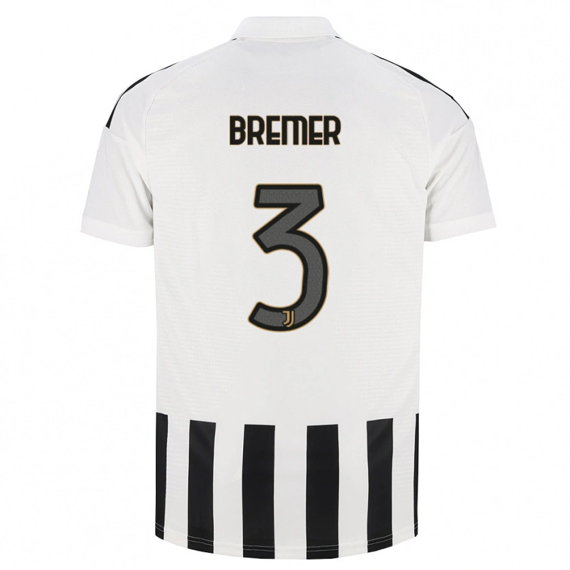 Danxen Criança Camisola Gleison Bremer Silva Nascimento #3 Preto Branco Marrom Principal 2026/27 Camisa Brasil