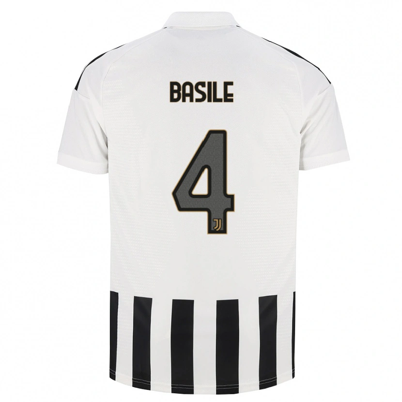 Danxen Criança Camisola Piergiorgio Basile #4 Preto Branco Marrom Principal 2026/27 Camisa Brasil