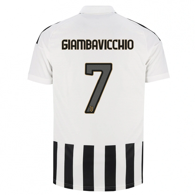 Danxen Criança Camisola Franco Giambavicchio #7 Preto Branco Marrom Principal 2026/27 Camisa Brasil