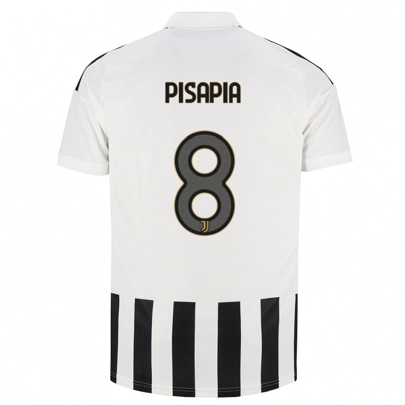 Danxen Criança Camisola Luciano Pisapia #8 Preto Branco Marrom Principal 2026/27 Camisa Brasil
