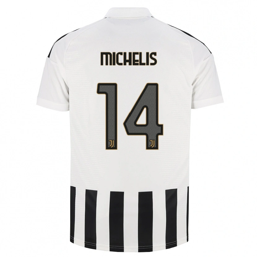 Danxen Criança Camisola Mattia Michelis #14 Preto Branco Marrom Principal 2026/27 Camisa Brasil