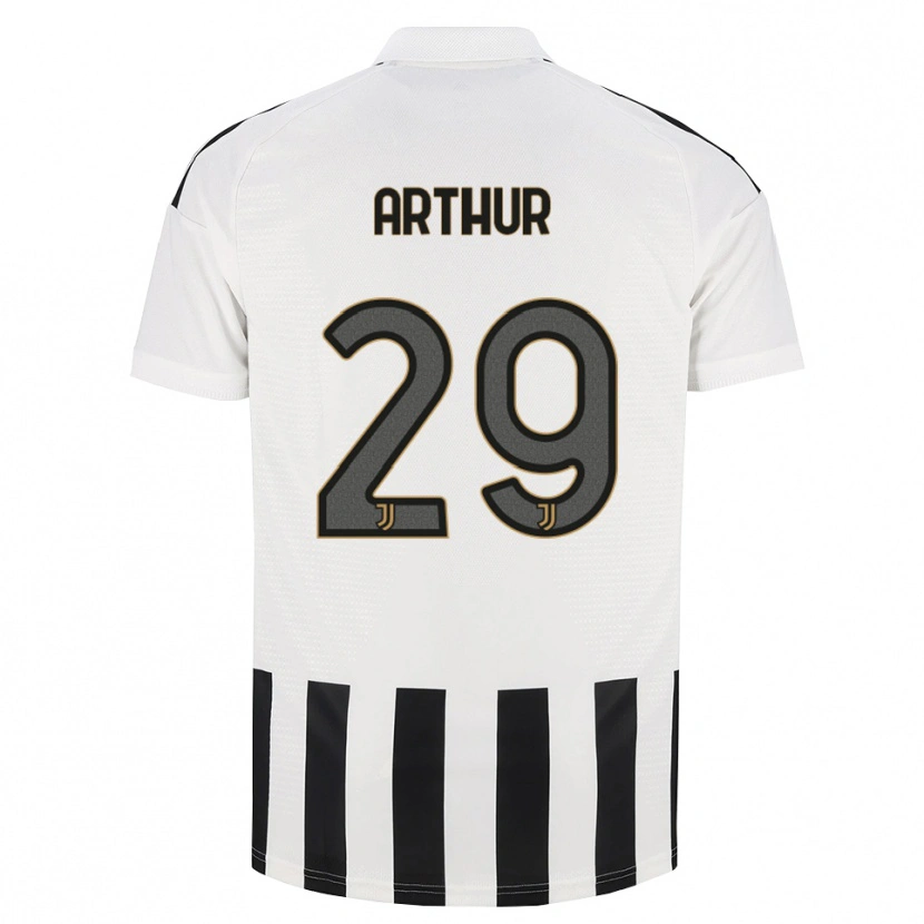 Danxen Criança Camisola Arthur Melo #29 Preto Branco Marrom Principal 2026/27 Camisa Brasil