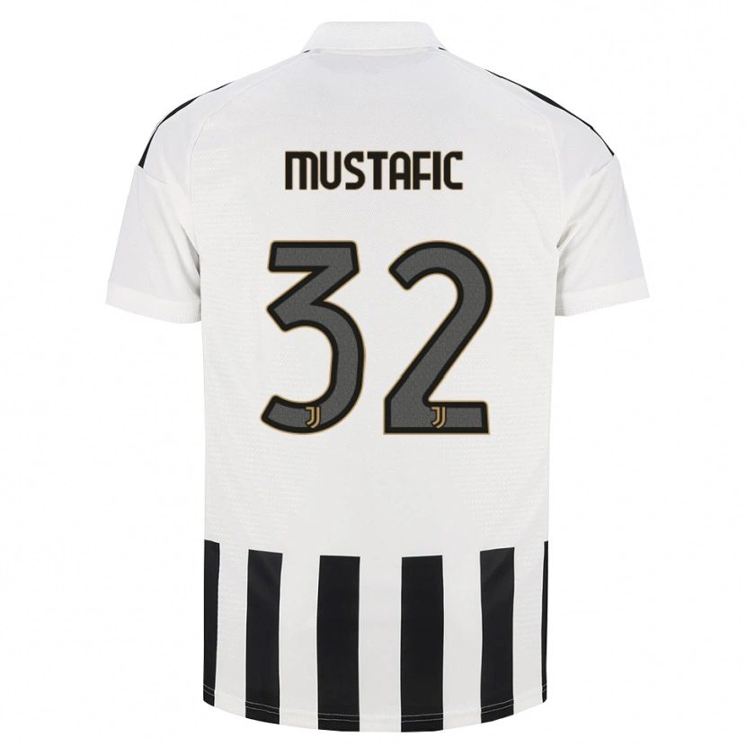 Danxen Criança Camisola Emma Mustafic #32 Preto Branco Marrom Principal 2026/27 Camisa Brasil