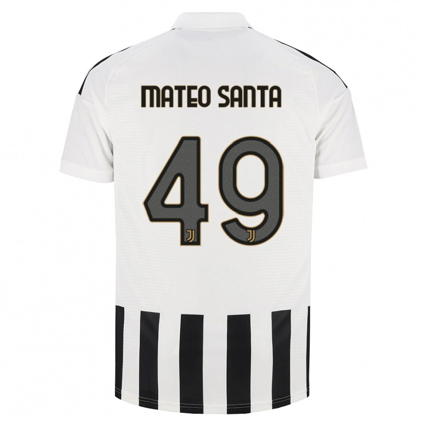 Danxen Criança Camisola Mateo Santa Maria #49 Preto Branco Marrom Principal 2026/27 Camisa Brasil
