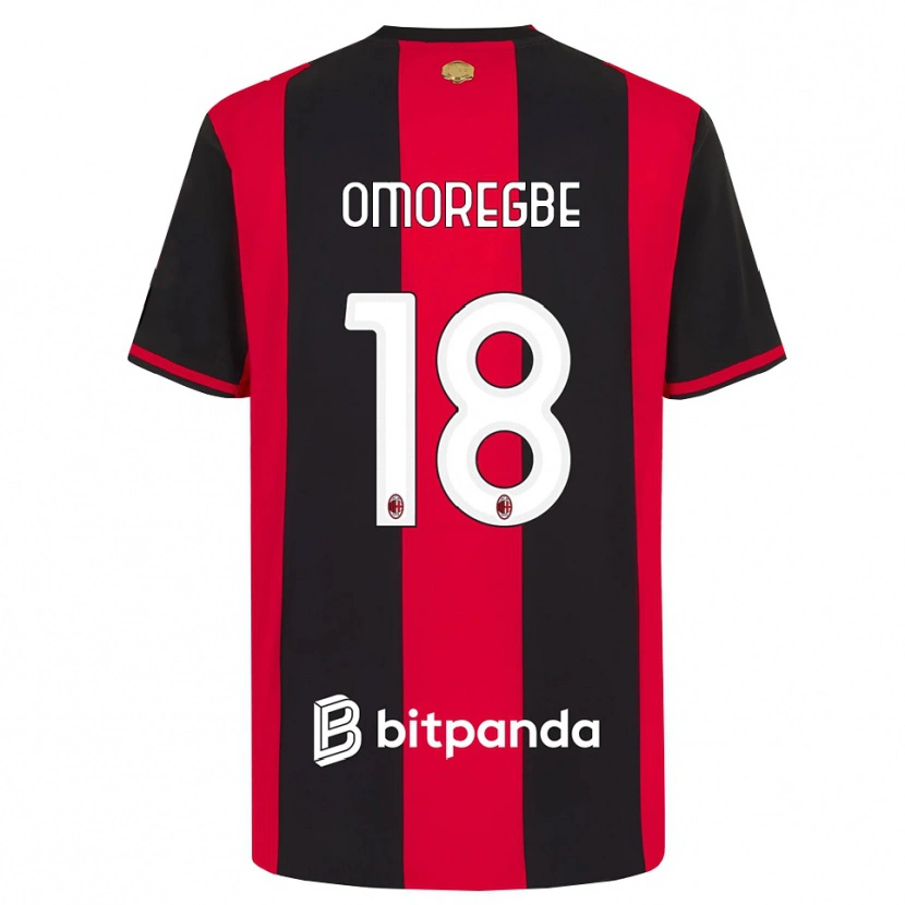 Danxen Criança Camisola Bob Murphy Omoregbe #18 Vermelho Preto Branco Principal 2026/27 Camisa Brasil