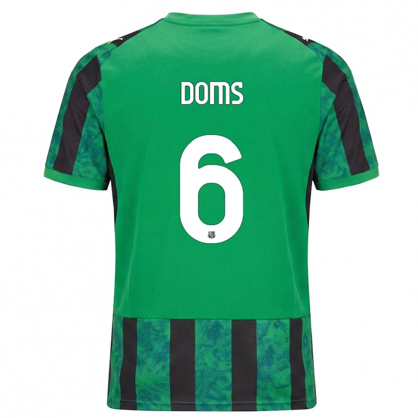 Danxen Criança Camisola Maya Doms #6 Verde Preto Branco Principal 2026/27 Camisa Brasil
