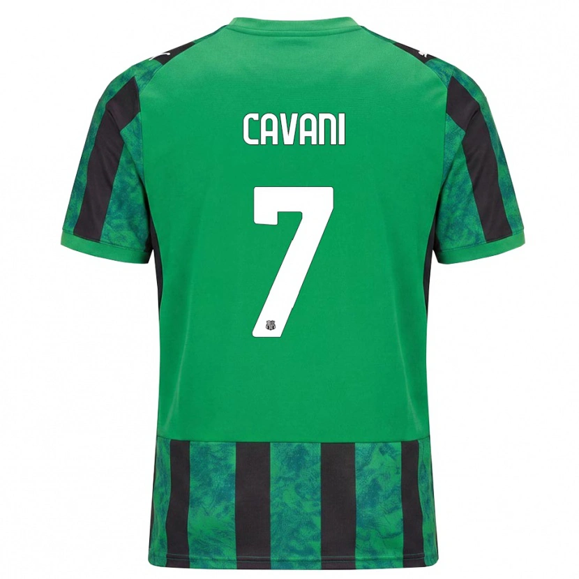 Danxen Criança Camisola Lorenzo Cavani #7 Verde Preto Branco Principal 2026/27 Camisa Brasil
