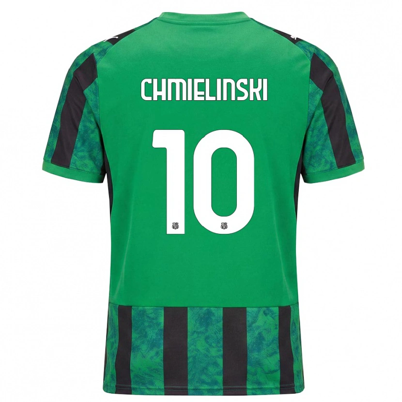 Danxen Criança Camisola Gina Maria Chmielinski #10 Verde Preto Branco Principal 2026/27 Camisa Brasil