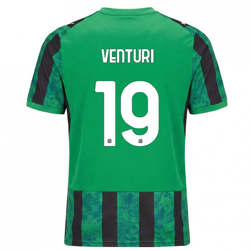 Danxen Criança Camisola Luca Venturi #19 Verde Preto Branco Principal 2026/27 Camisa Brasil