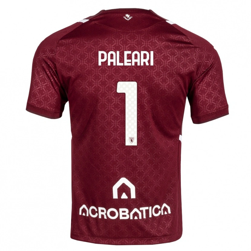 Danxen Criança Camisola Alberto Paleari #1 Bordô Branco Principal 2026/27 Camisa Brasil