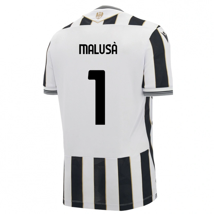 Danxen Criança Camisola Joel Malusà #1 Preto Branco Rosa Principal 2026/27 Camisa Brasil