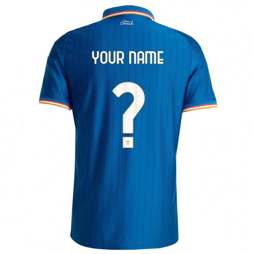 Danxen Criança Camisola Seu Nome #0 Azul Branco Vermelho Principal 2026/27 Camisa Brasil