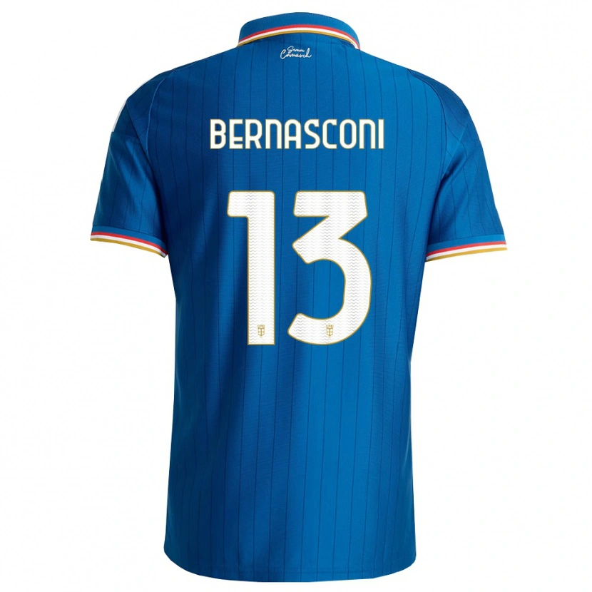 Danxen Criança Camisola Enea Bernasconi #13 Azul Branco Vermelho Principal 2026/27 Camisa Brasil
