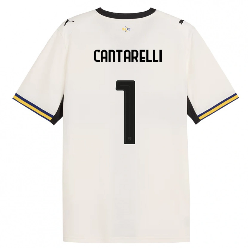 Danxen Criança Camisola Elia Cantarelli #1 Off-White Preto Amarelo Principal 2026/27 Camisa Brasil