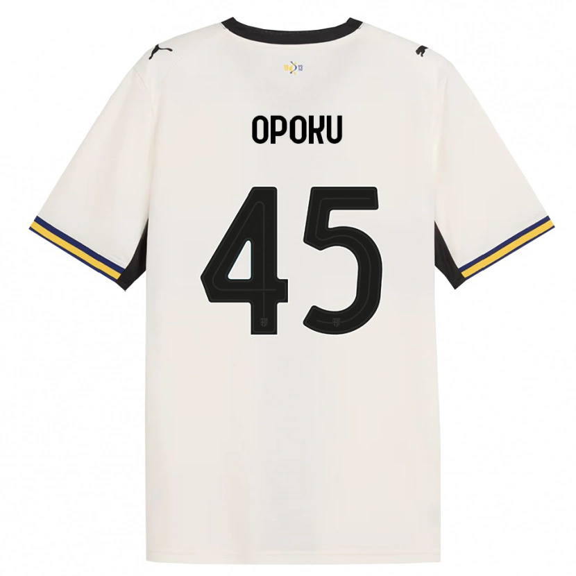 Danxen Criança Camisola Mama Opoku #45 Off-White Preto Amarelo Principal 2026/27 Camisa Brasil