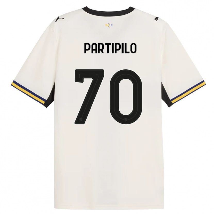 Danxen Criança Camisola Anthony Partipilo #70 Off-White Preto Amarelo Principal 2026/27 Camisa Brasil