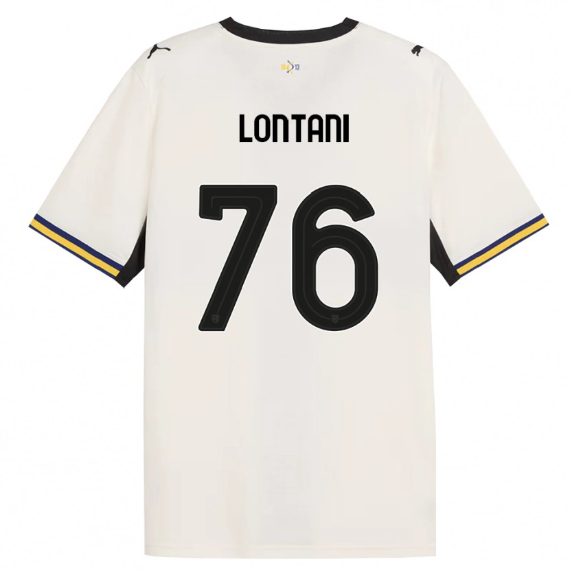 Danxen Criança Camisola Simone Lontani #76 Off-White Preto Amarelo Principal 2026/27 Camisa Brasil
