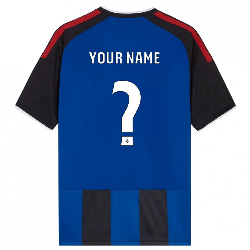 Danxen Criança Camisola Seu Nome #0 Azul Preto Branco Vermelho Principal 2026/27 Camisa Brasil