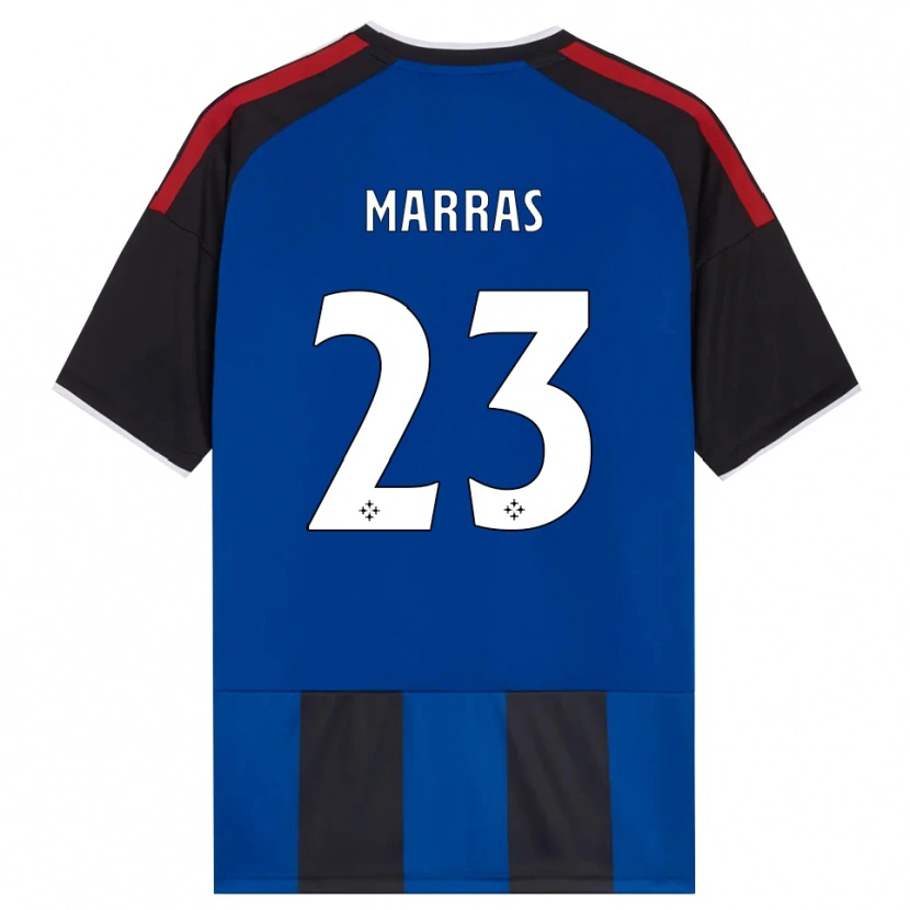 Danxen Criança Camisola Tommaso Marras #23 Azul Preto Branco Vermelho Principal 2026/27 Camisa Brasil