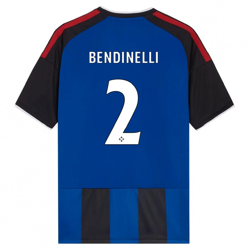 Danxen Criança Camisola Louis Bendinelli #2 Azul Preto Branco Vermelho Principal 2026/27 Camisa Brasil