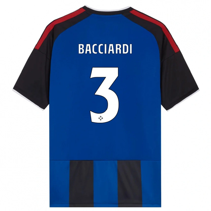 Danxen Criança Camisola Lorenzo Bacciardi #3 Azul Preto Branco Vermelho Principal 2026/27 Camisa Brasil