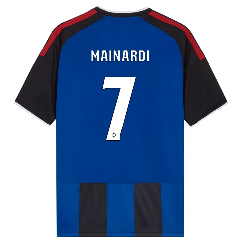Danxen Criança Camisola Gianmarco Mainardi #7 Azul Preto Branco Vermelho Principal 2026/27 Camisa Brasil