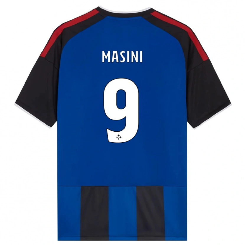 Danxen Criança Camisola Tommaso Masini #9 Azul Preto Branco Vermelho Principal 2026/27 Camisa Brasil