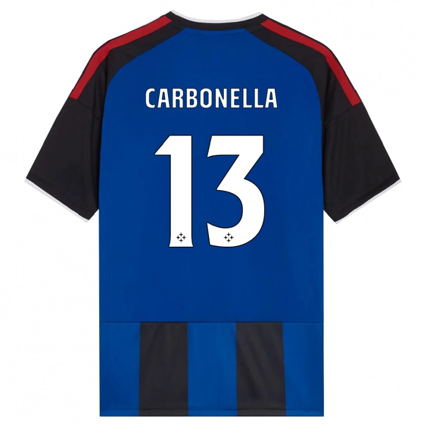 Danxen Criança Camisola Francesco Carbonella #13 Azul Preto Branco Vermelho Principal 2026/27 Camisa Brasil
