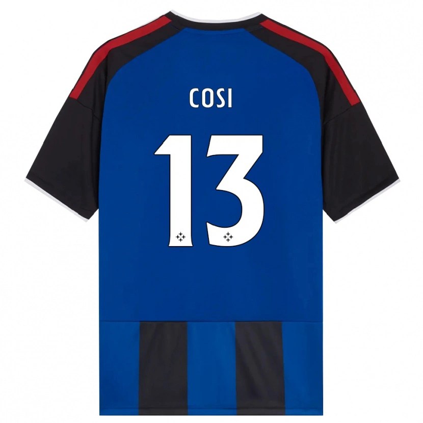 Danxen Criança Camisola Tommaso Cosi #13 Azul Preto Branco Vermelho Principal 2026/27 Camisa Brasil