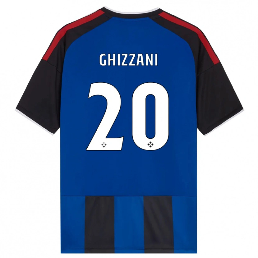 Danxen Criança Camisola Lapo Ghizzani #20 Azul Preto Branco Vermelho Principal 2026/27 Camisa Brasil