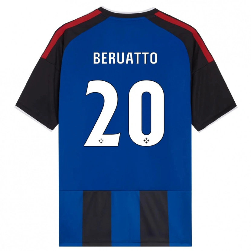 Danxen Criança Camisola Pietro Beruatto #20 Azul Preto Branco Vermelho Principal 2026/27 Camisa Brasil